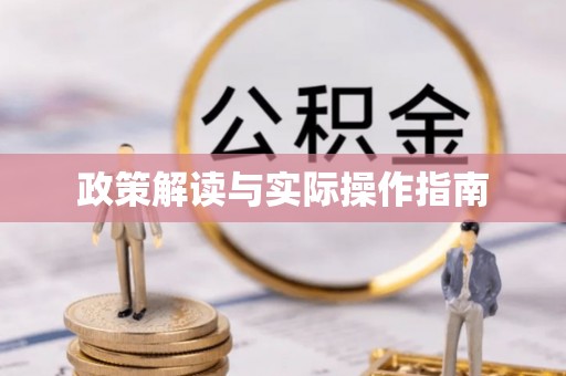 润州政策解读与实际操作指南